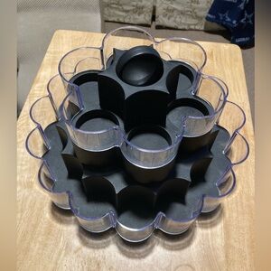 Pampered Chef Spice turntable and rotating carousel rack